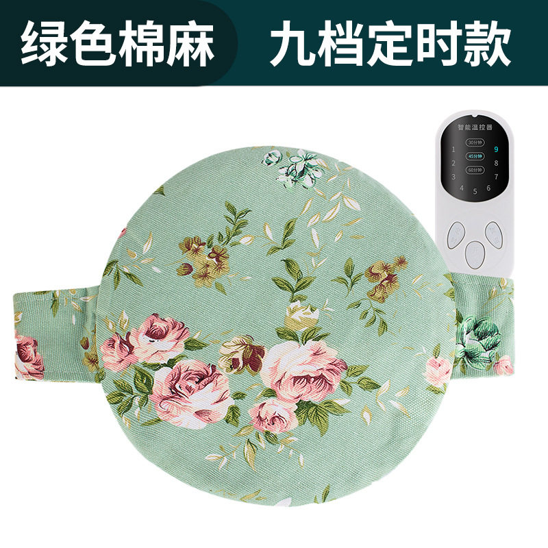 电加热艾灸宝艾草包腰部热敷袋家用艾灸仪插电护腰带暖肚子带暖腰