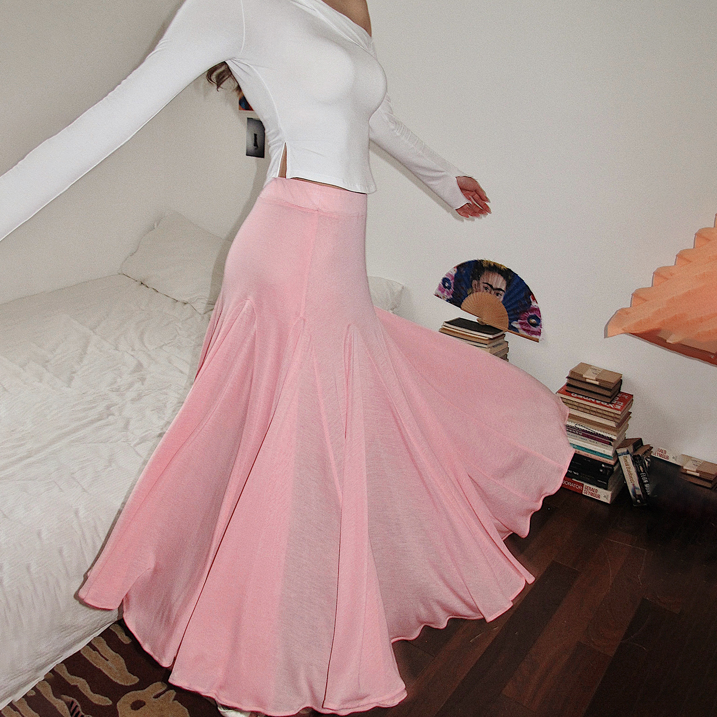 LilyRose野玫瑰粉色半身裙