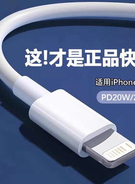 赫尾适用苹果充电线iphone11快充数据线usb接口13原装pd正品typec线15pro加长14平板12promax冲7电8双头2米xr