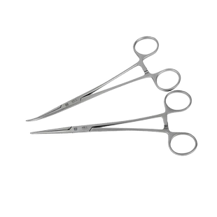 金钟医用不锈钢止血钳持针钳镊子血管钳组织钳拔罐钳拔毛钳直弯头