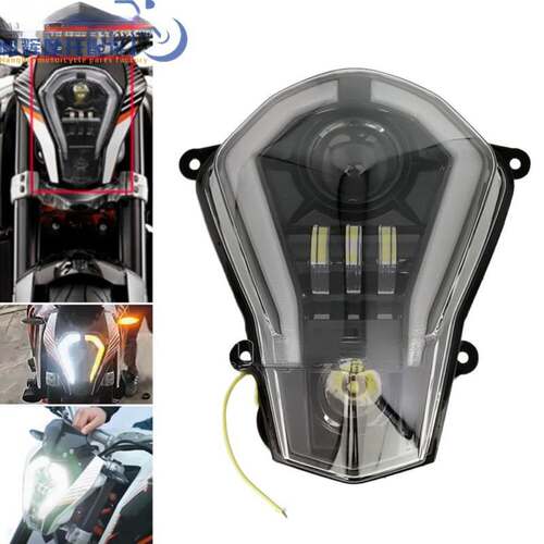 KTM摩托车大灯 带转向信号灯 适用于 KTM125 200 250 390 Duke