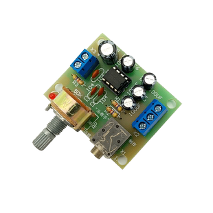 TDA2822双声道功放板套件 无噪音功放模块 电路板制作DIY电子套件