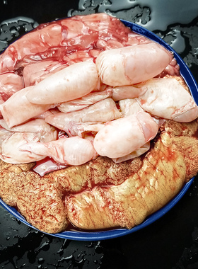 鱼杂鱼籽鱼泡鱼白鱼肝新鲜混合冷冻鱼子鱼肚鱼鳔和鱼肠鱼内脏包邮