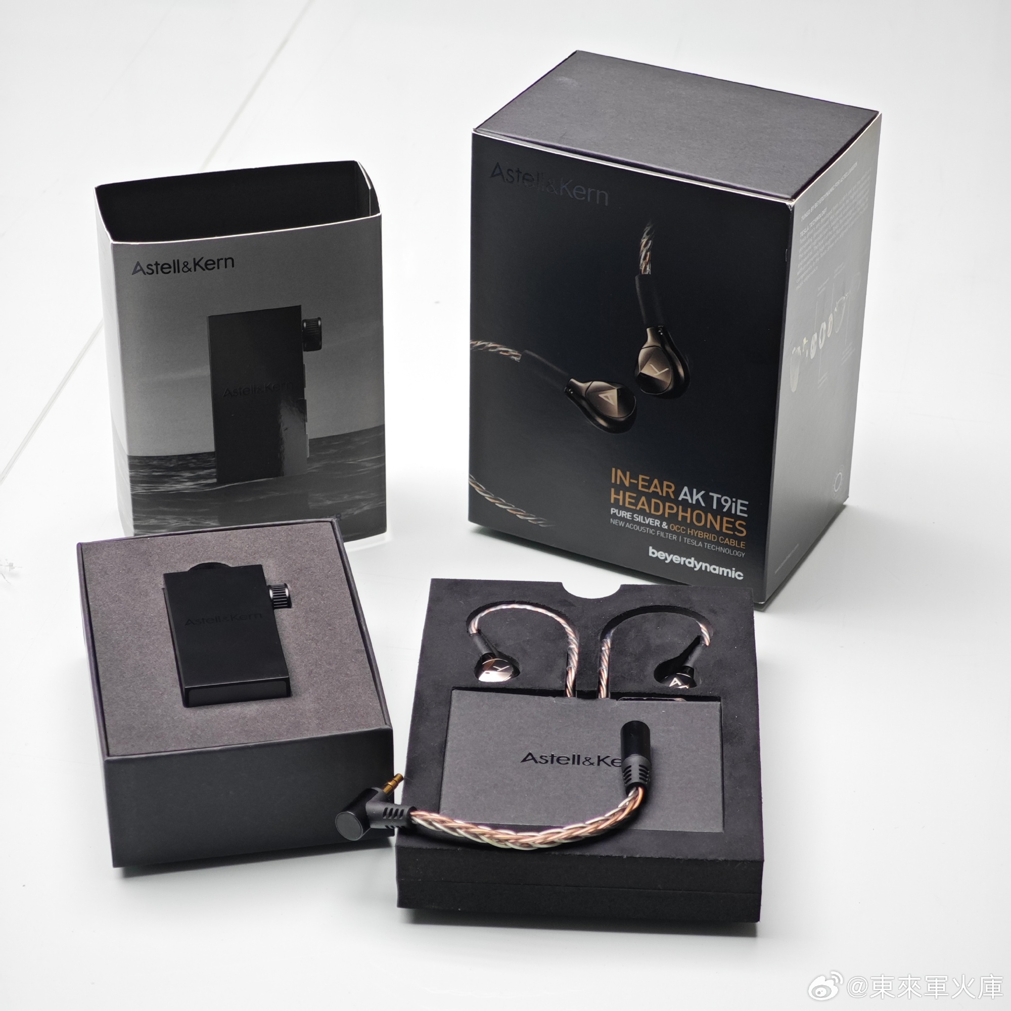 AK HB1双模解码放大器+AK T9iE耳机 军火库国行购入 成色不错