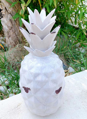 高温瓷菠萝摆件创意礼品