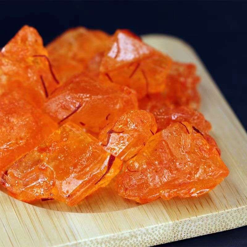 新疆手工制作藏红花冰糖多结晶花食糖硬糖散装正品糖330克包邮