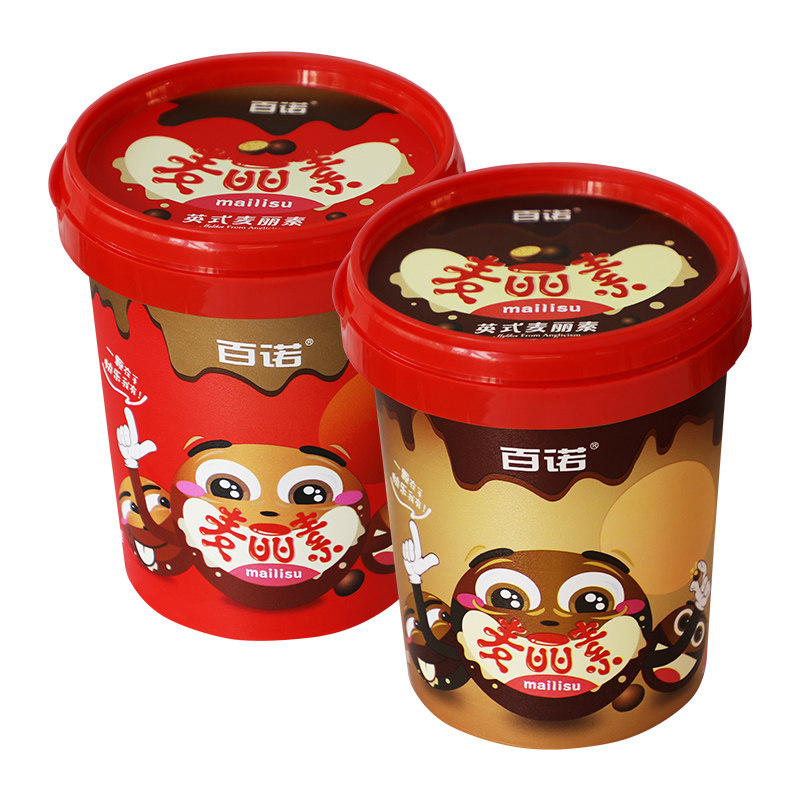 百诺英式麦丽素 纯可可脂巧克力100g 牛奶巧克力/黑巧克力豆