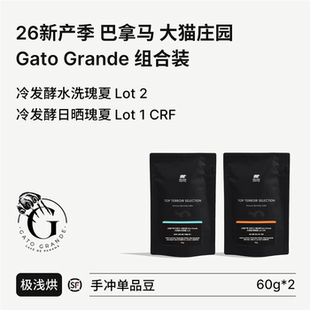 BIG SUR 26新产季巴拿马大猫庄园Gato Grande冷发酵日晒/水洗瑰夏