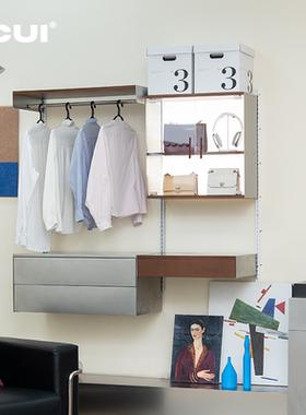 阿崔造屋 发光展示柜 原创设计衣帽间收纳包包收纳展示柜壁挂收纳