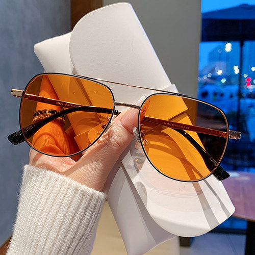 大框变色近视眼镜男潮痞帅