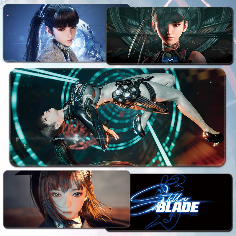 剑星鼠标垫星刃Stellar Blade超大号电脑键盘办公桌书垫电竞周边