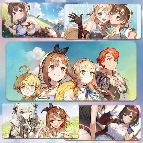 莱莎的炼金工房鼠标垫超大莱莎琳键盘桌垫小动漫周边Atelier Ryza