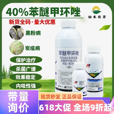 东泰40%苯醚甲环唑玉米黑粉病