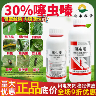 山东利邦锐纵30%噻虫嗪 蔬菜果树水稻稻飞虱正品农用农药杀虫剂