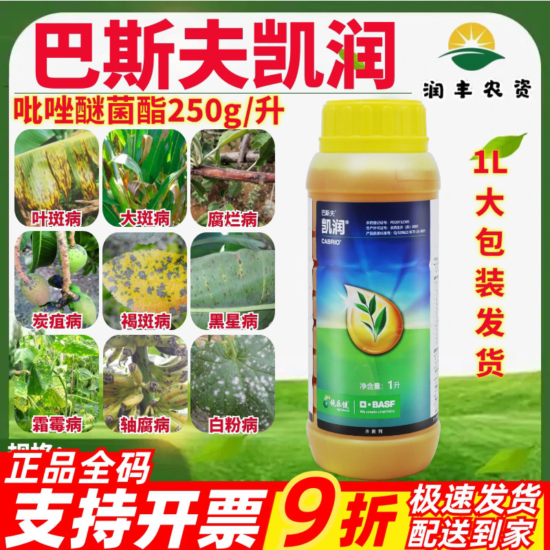 德国进口巴斯夫凯润吡唑醚菌酯