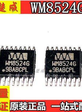 WM8524GEDT/R WM8524G 贴片TSSOP1【集成块/ic主板芯片专用】
