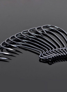 路亚WORM HOOK 软虫钩 德州钓组 曲柄钩 钓鱼配件 威海