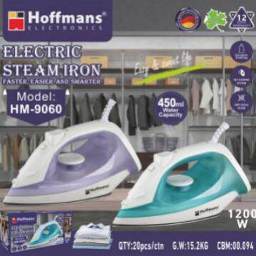 出口Hoffmans 电熨斗 9060 Electric Steam Iron 20pc/ctn