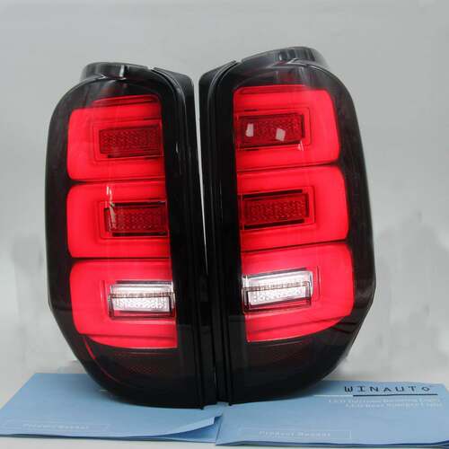 适用于三菱Triton L200 2005 - 2014款LED尾灯总成改装刹车灯雾灯