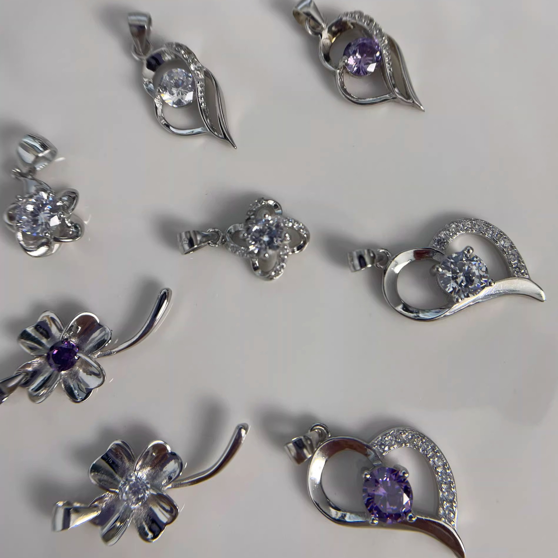 多款S925纯银吊坠轻奢精致