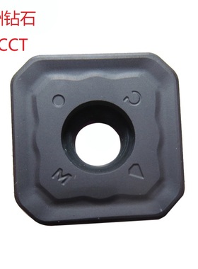 株洲钻石ZCCCT四方45度数控加工中心面铣刀片SEET12T3-CM YBG202