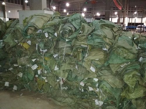 二手编织袋蛇皮袋麻袋大袋快递物流快递袋打包袋40个一扎90x110