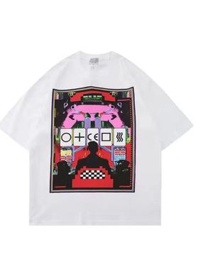 CAVEMPT CE电报机纯棉 日系潮牌CAV EMPT C.E情侣新款短袖T恤INS