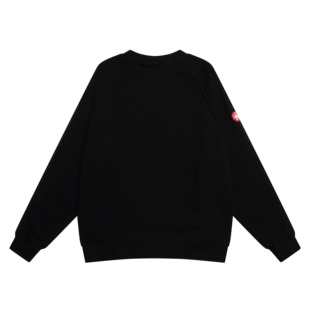 CAVEMPT 日系潮牌印花宽松纯色简约贴布情侣CE圆领男女卫衣潮