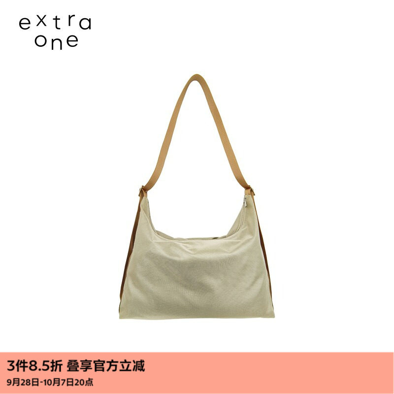 extraone休闲经典牛津布Hobo包图片