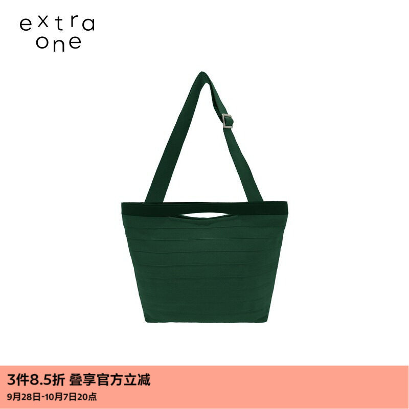 extraone织带手提斜背包图片