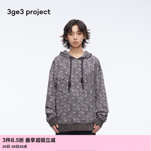 3ge3projectDunja插袋宽松卫衣