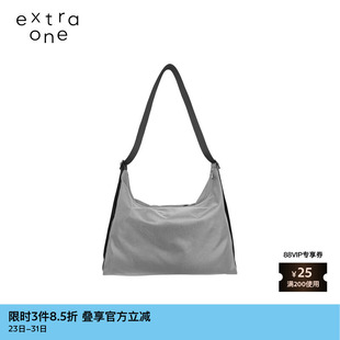 one 素然extra 春夏女士经典 时尚 牛津布Hobo包 休闲经典 新品