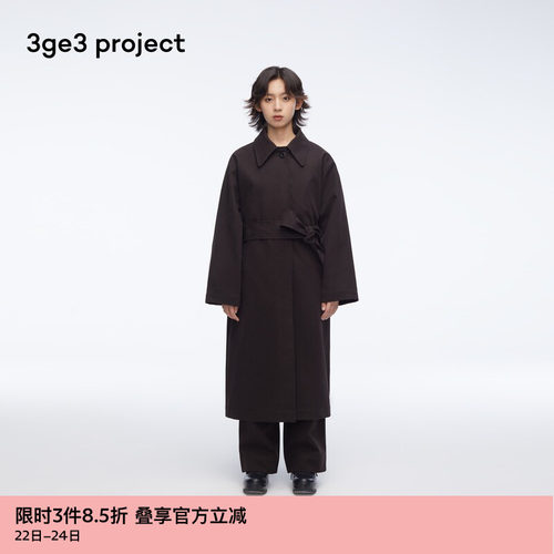 3ge3projectDunja百搭女式风衣