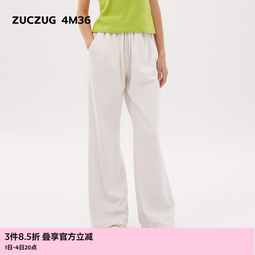 ZUCZUG4M36休闲细腻条绒喇叭裤
