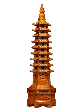 文昌塔家居客厅办公室红木雕刻