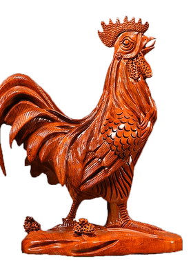 木雕十二生肖家居客厅送礼工艺品