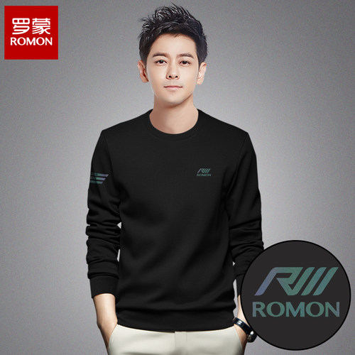 罗蒙品牌男士卫衣打底衫