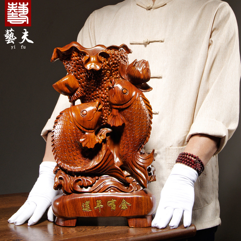 雕刻摆件家居客厅电视柜工艺品