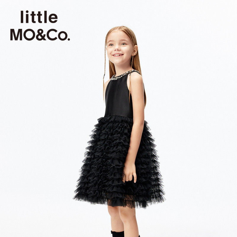 Little MO&CO.儿童简约时尚连衣裙KBE2DRS022