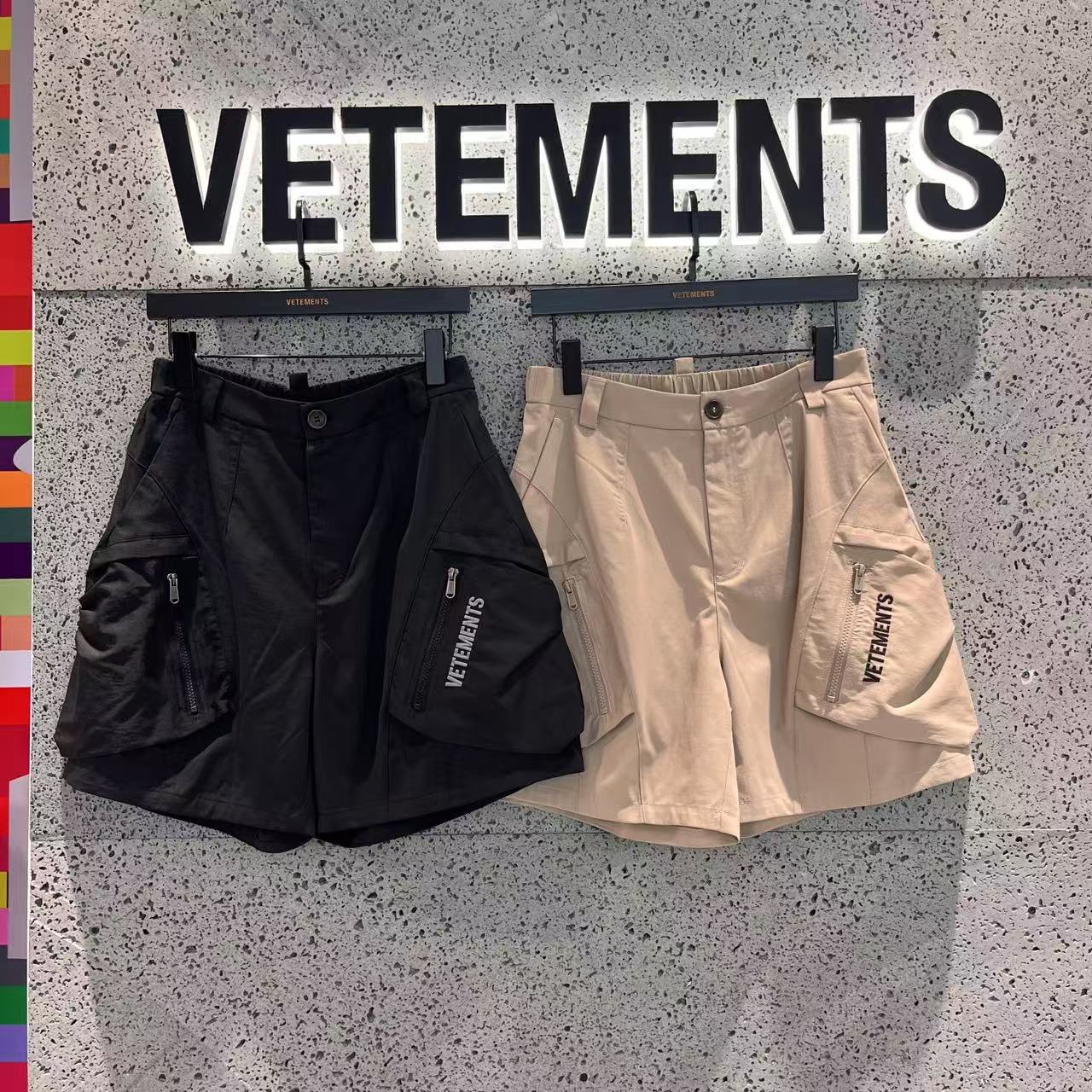 VETEMENTS2025年夏款梭织短裤35361006图片