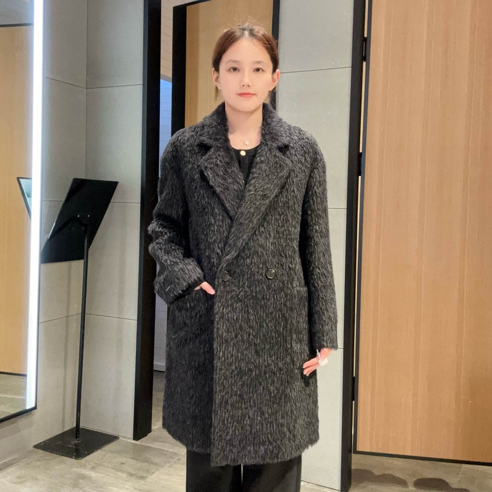 麦檬女士简约时尚大衣5EA27S091