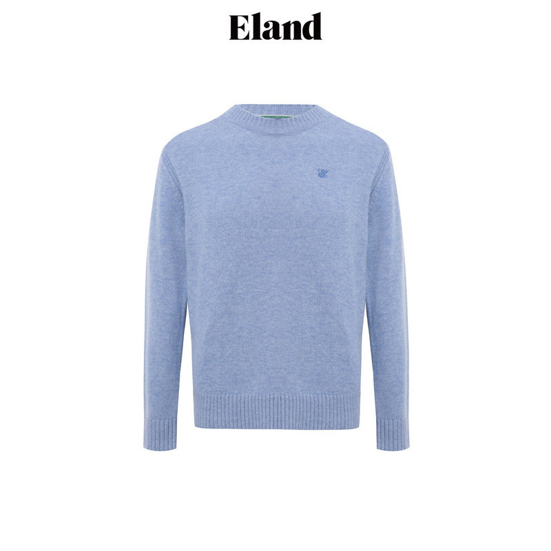 Eland毛衣男装插肩袖套头毛衫