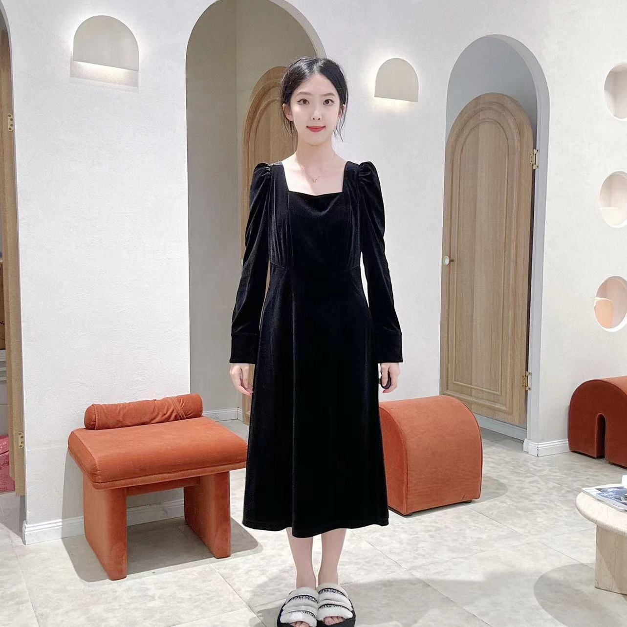 伊芙丽女士时尚简约连身衣裙1FA192331-1