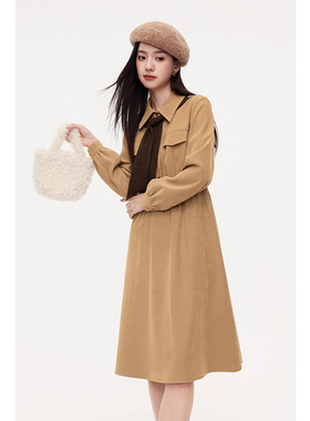 诗凡黎女士简约休闲连衣裙3EA293121