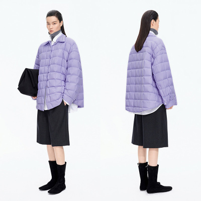 JNBY/江南布衣25秋衬衫羽绒服轻薄宽松5P9C12240