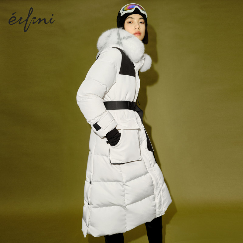 伊芙丽 女士宽松时尚羽绒服1EB280471G