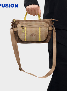 FILA FUSION斐乐包包男包挎包户外包单肩包斜挎包T13U611122F