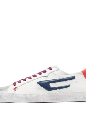 DIESEL/迪赛男士休闲鞋 小牛皮舒适休闲低帮板鞋 Y02971-P4790