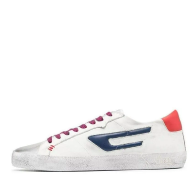 DIESEL/迪赛男士休闲鞋 小牛皮舒适休闲低帮板鞋 Y02971-P4790