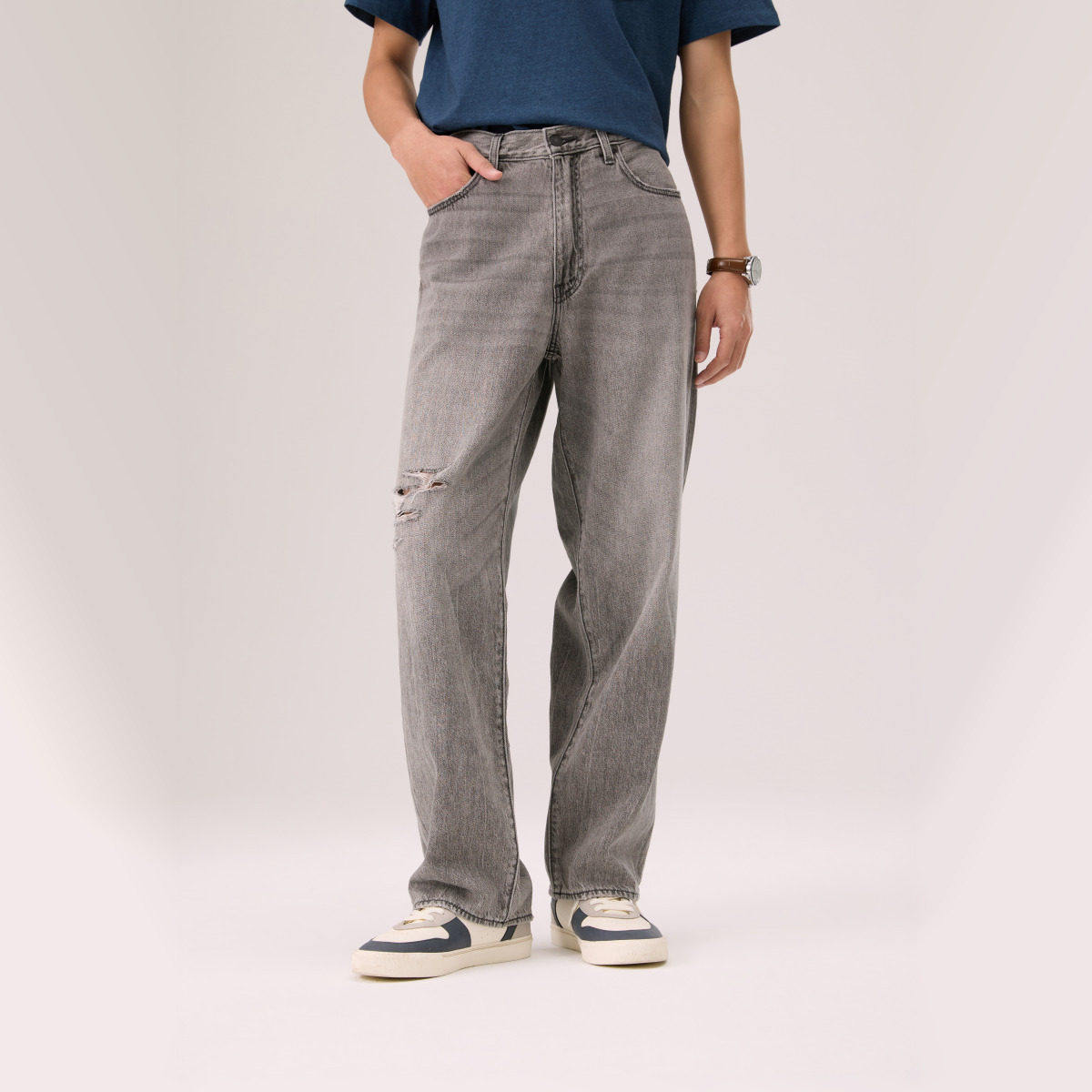 Levi's李维斯冰酷系列26春夏男士578阔腿牛仔裤A4750-0118